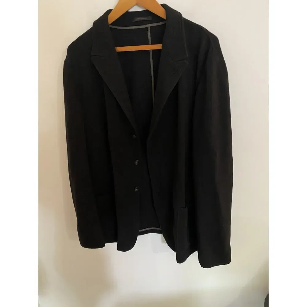 Armani Blazer‎ Causual Stretch Black Men’s Xl